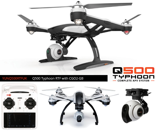 Yuneec Q500 Typhoon Quadcopter Drone